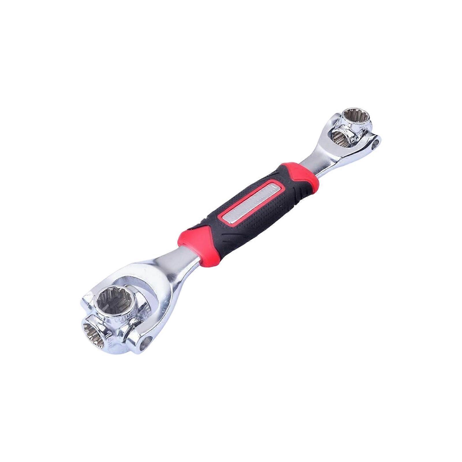 Universally Tool Socket Wrench 360Degree Rotation Durability Steel Portable Spannel For Tight Space Automotive Repai Multicolor