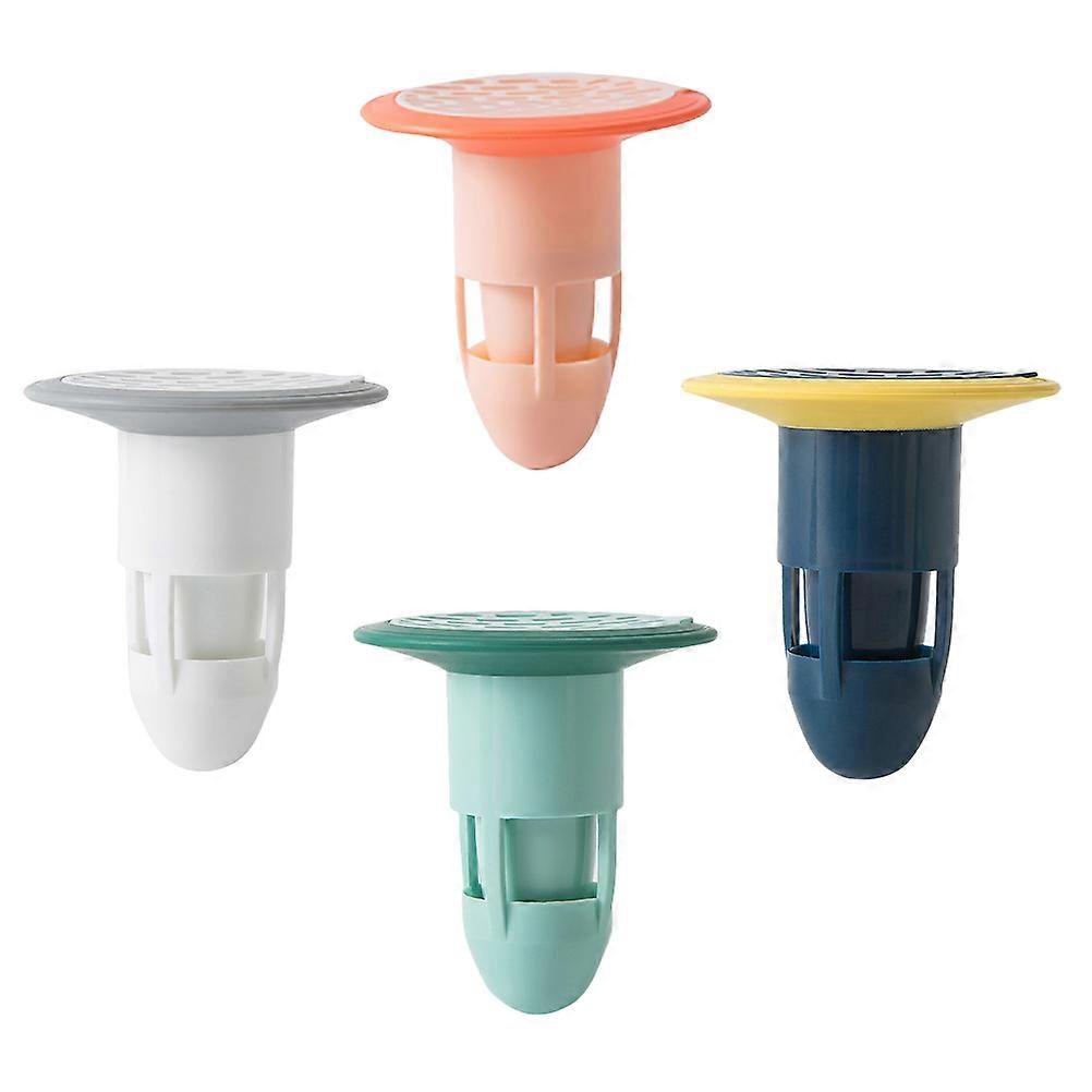 Floor Drain Drain Odor Proof Core with 4Pcs Plastic Backflow Preventer