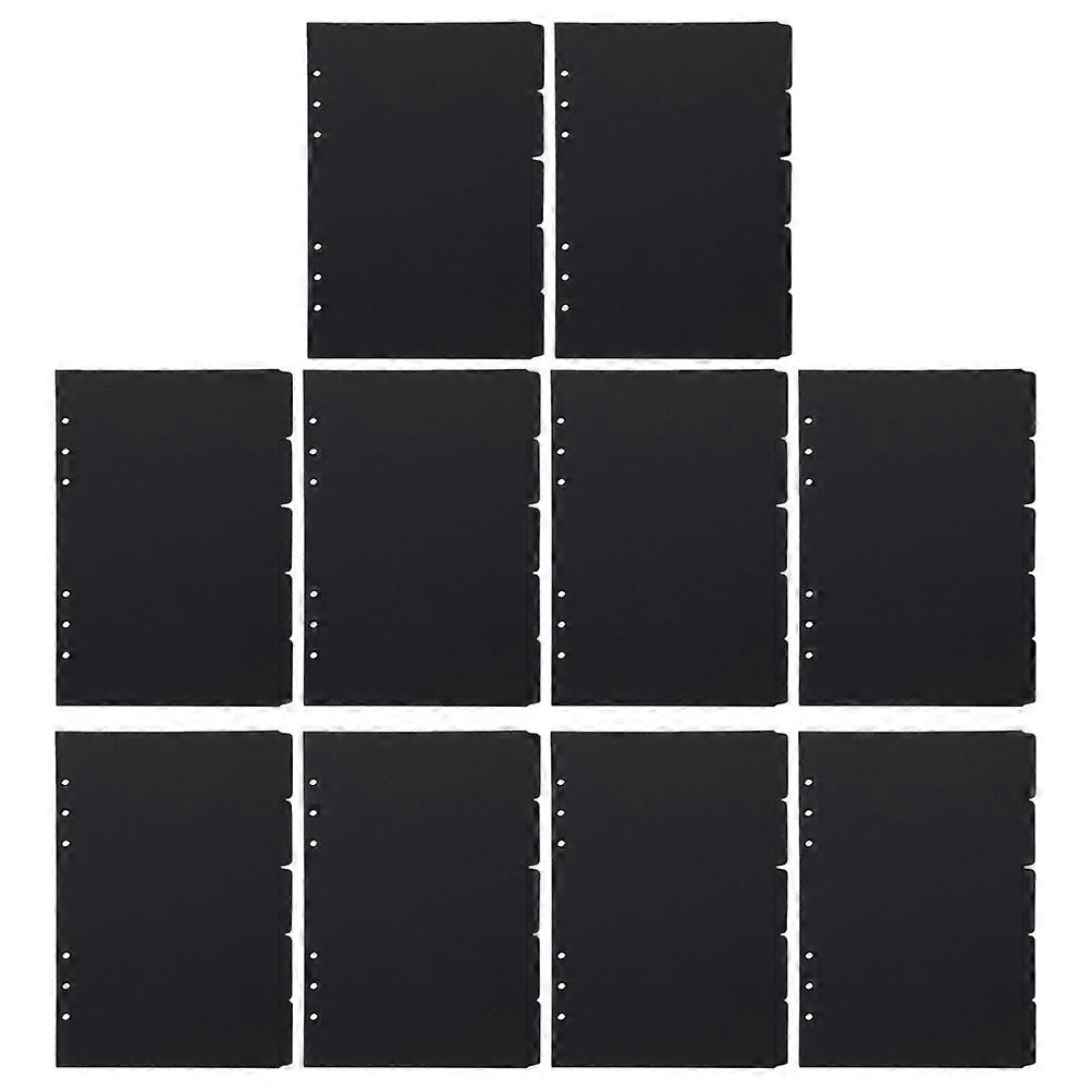 Paper Binder Tabs Writable Tab Function A5 Size For Students Professionals 10 Sheets