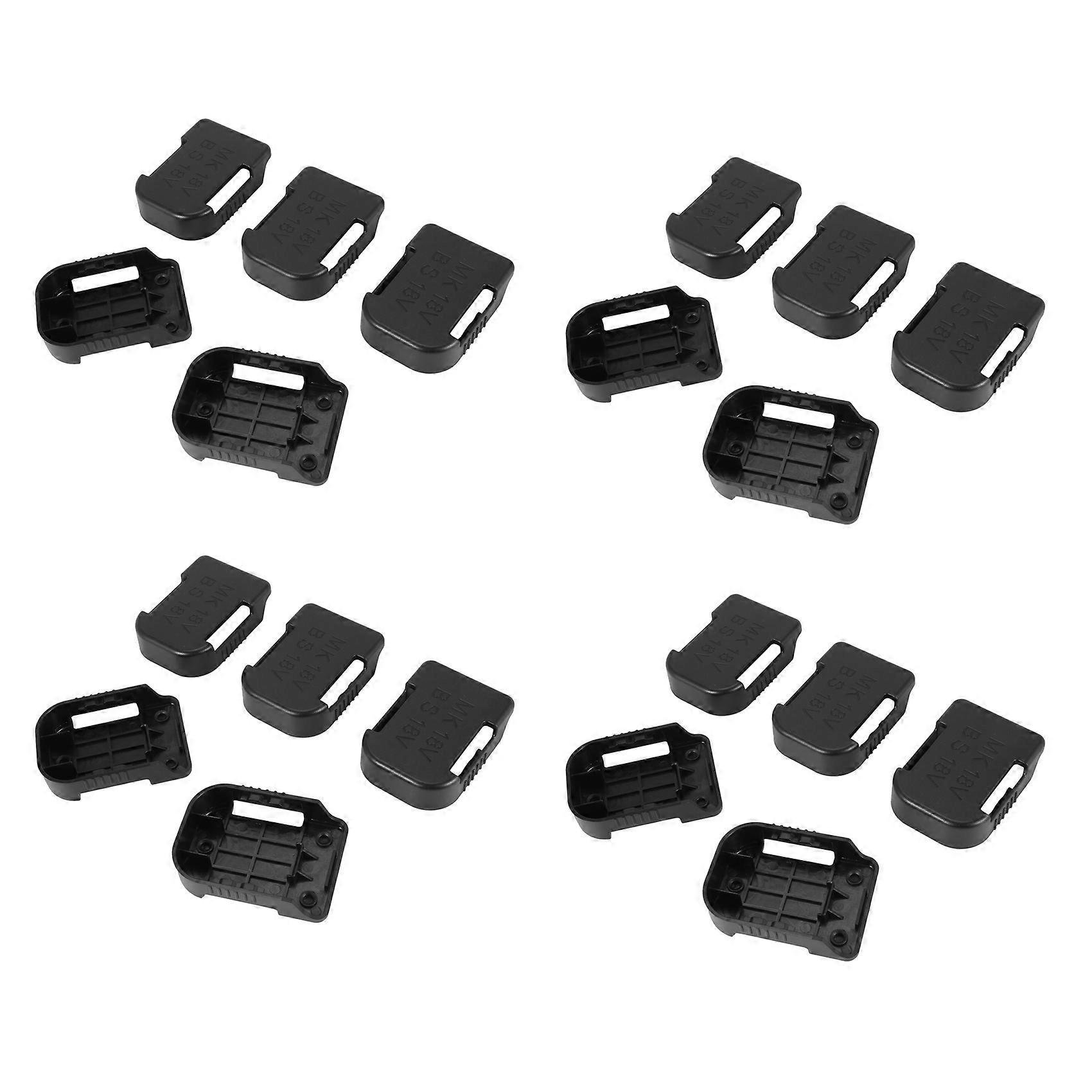 5Pcs Battery Storage Rack Holder Case for 18V Fixing Devices