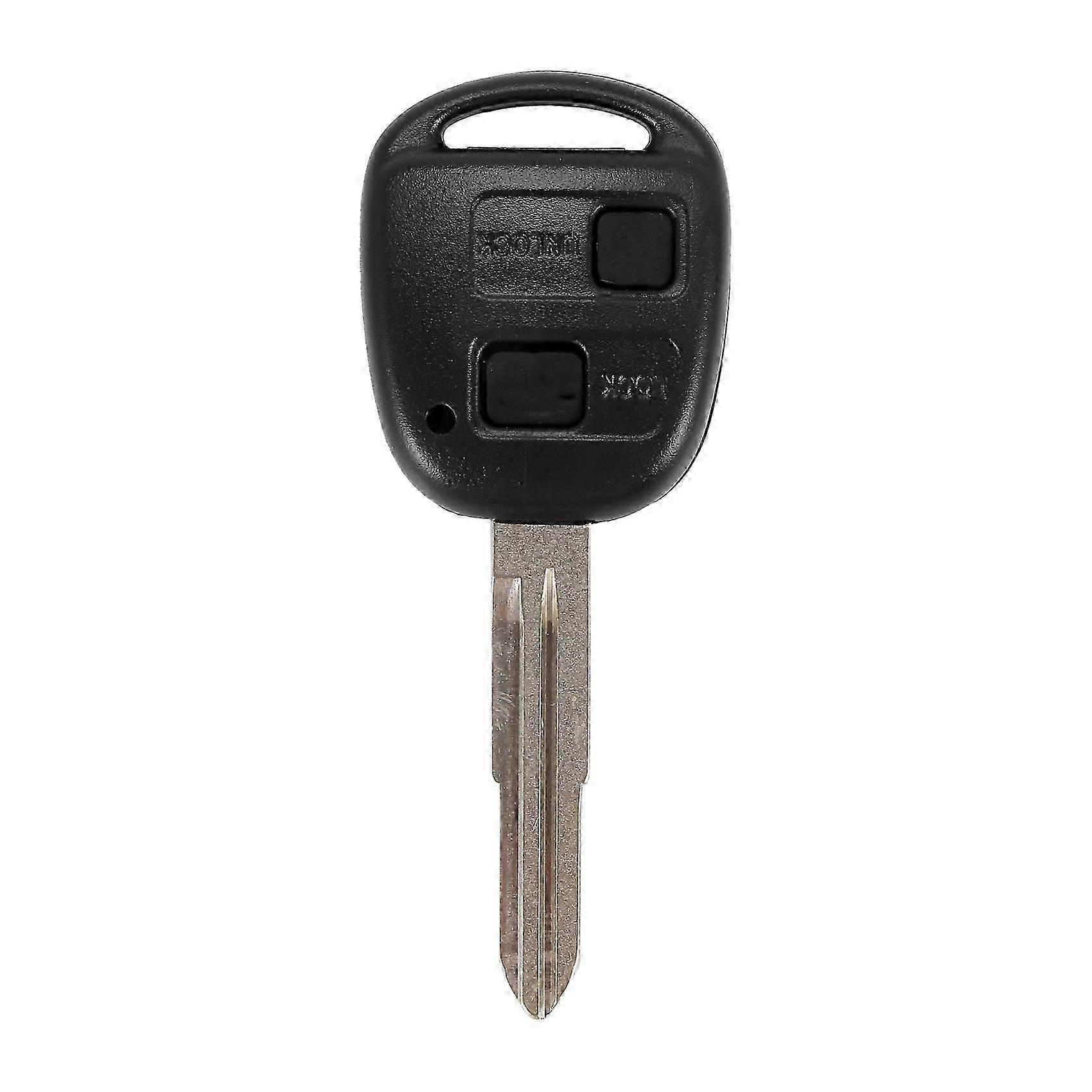 2-Button Remote Key Shell Replacement for Toyota Yaris