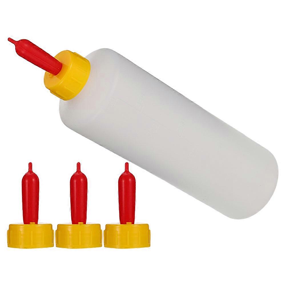 Pet Milk Bottle Nursing Bottle for Feeding 1Set with Durable ABS Material