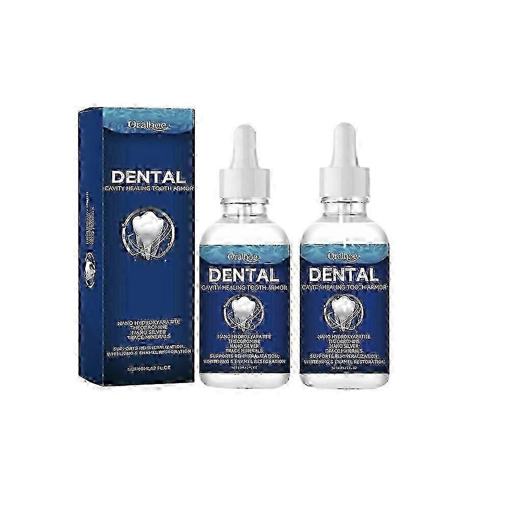 Dental Appliance Cleaner & Care Solution, 60ml Twin Pack for Effective Hygiene