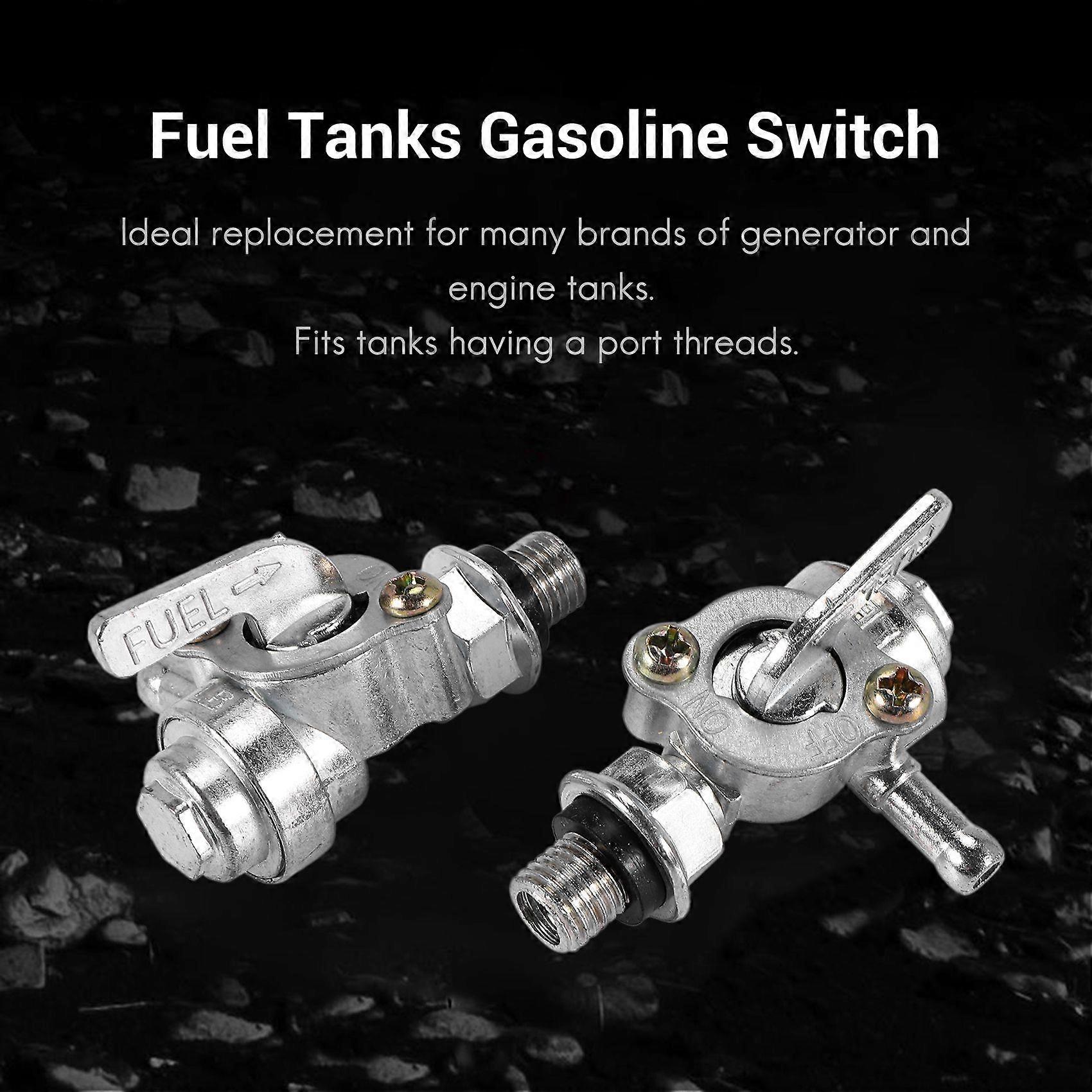 2X Universal benzinhane benzinafbryder til generator gasmotor brændstoftanke