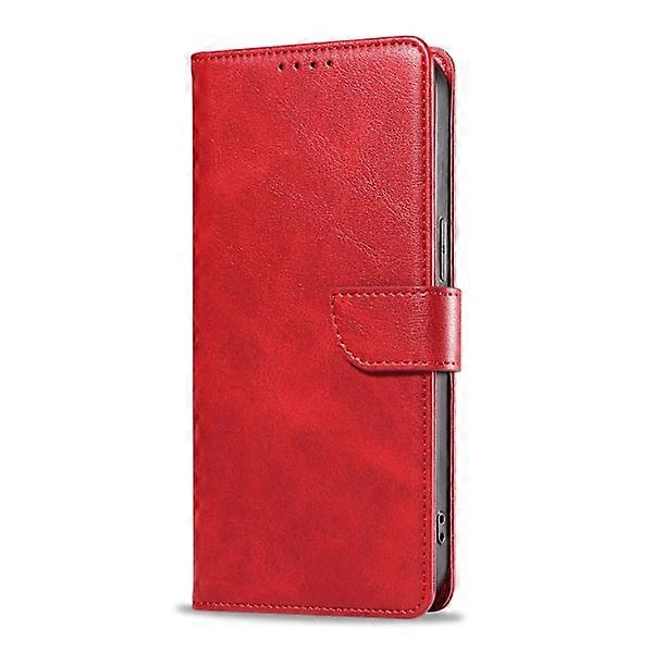 Compatible with iPhone 15 - Wallet Case in Multiple Colors Red