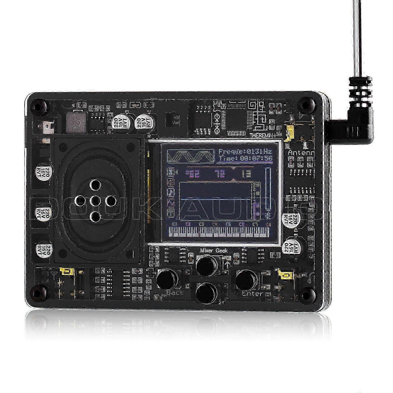 Mini Theremin Musical Electronic Creative Instrument with Screen Display ft