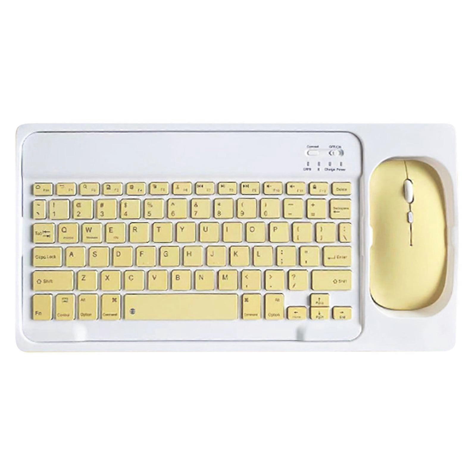 Zvmxot Bluetooth Keyboard for Mobile Phones and Tablets Magical Control Magnetic Wireless Keyboard and Mouse Set, on Clearance