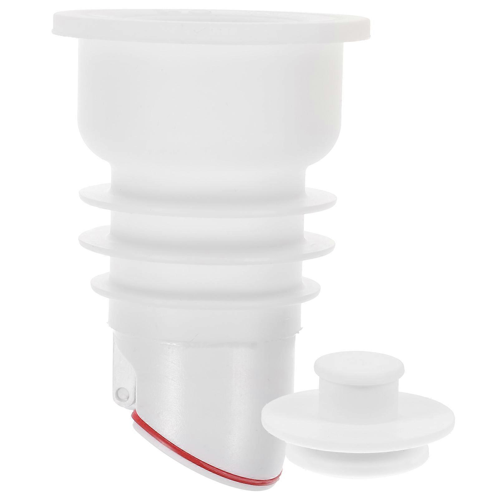 Sewage Drain Odor Proof Core For Bathroom Use 9X5.5Cm Silicone Backflow Preventer 1Set