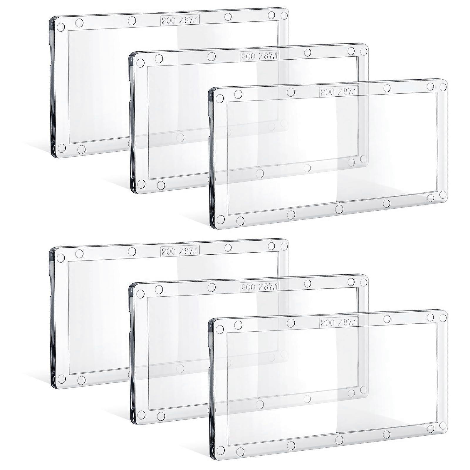 6 Pcs Welding Helmet Magnifying Lens 2.0X Polycarbonate 4.25 x 2 in Universal Fit Eye Protection