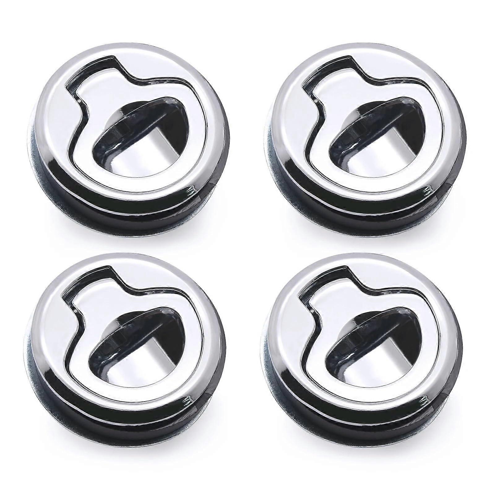 Boat Deck Hatch Lock 4 Pack Stainless Steel RV Hatch Latch RustResistant VibrationProof Marine Use