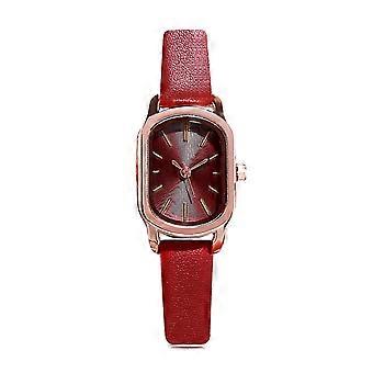 Ladies watch small dial oval female watch simple fashion student belt quartz watch
