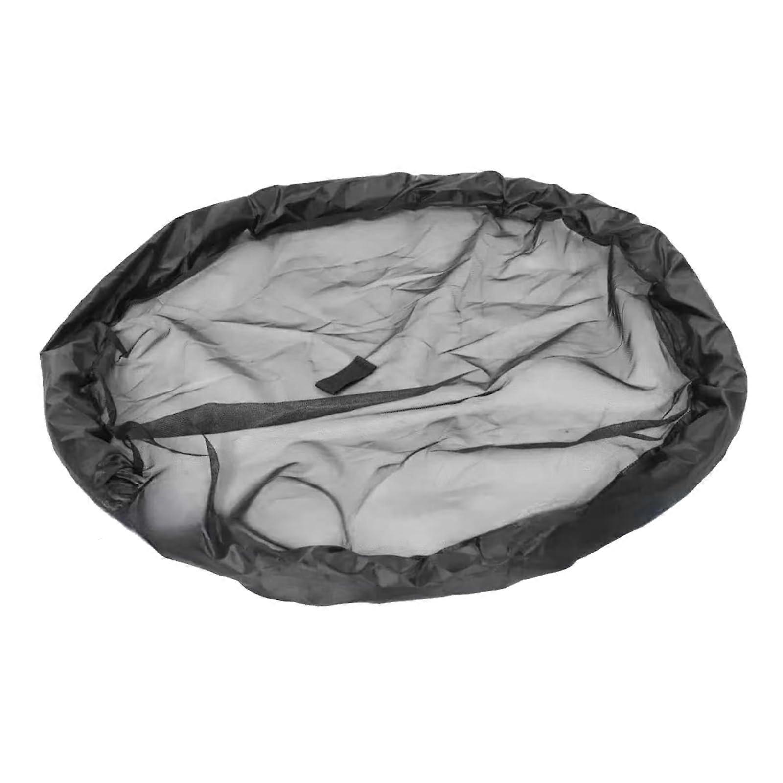 Floating Pond Plant Protector with Automatic Water Level Adjustment, Debris and Leaf Barrier