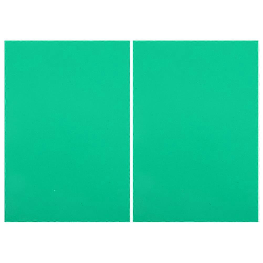 Printmaking Plastic Board Linoleum Block for Engraving 2Pcs Green PVC