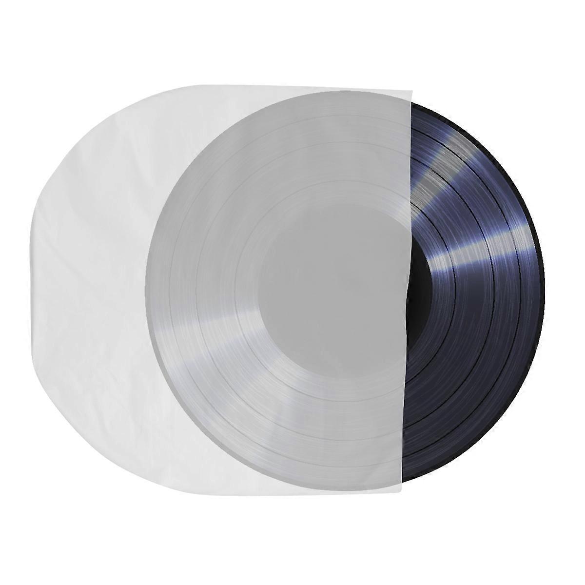 Vinyl Record Container for Cd Protection 50Pcs Clear Plastic Inner Bags