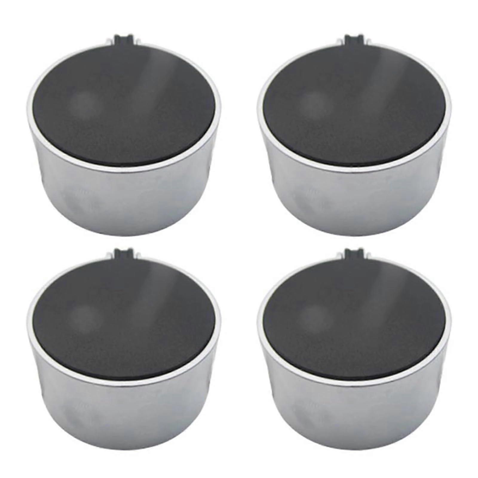 Gas Stove Knobs Set 4pcs, RustResistant Universal Stove Control Knobs for Kitchen Cooktop