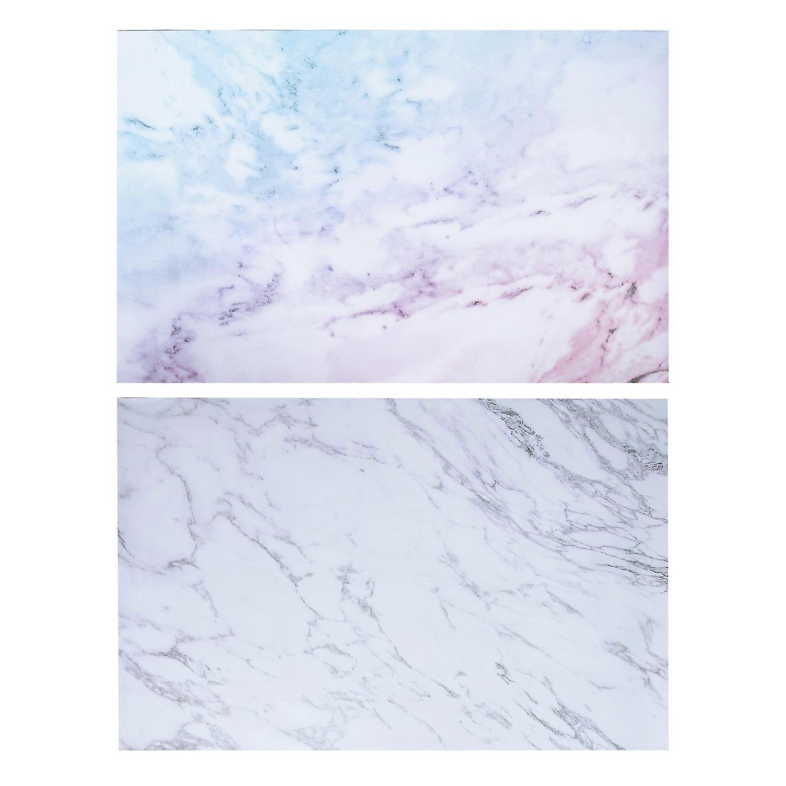 Photography Background Paper Waterproof Backdrop for Decoration 2Pcs Double-Sided Sheets