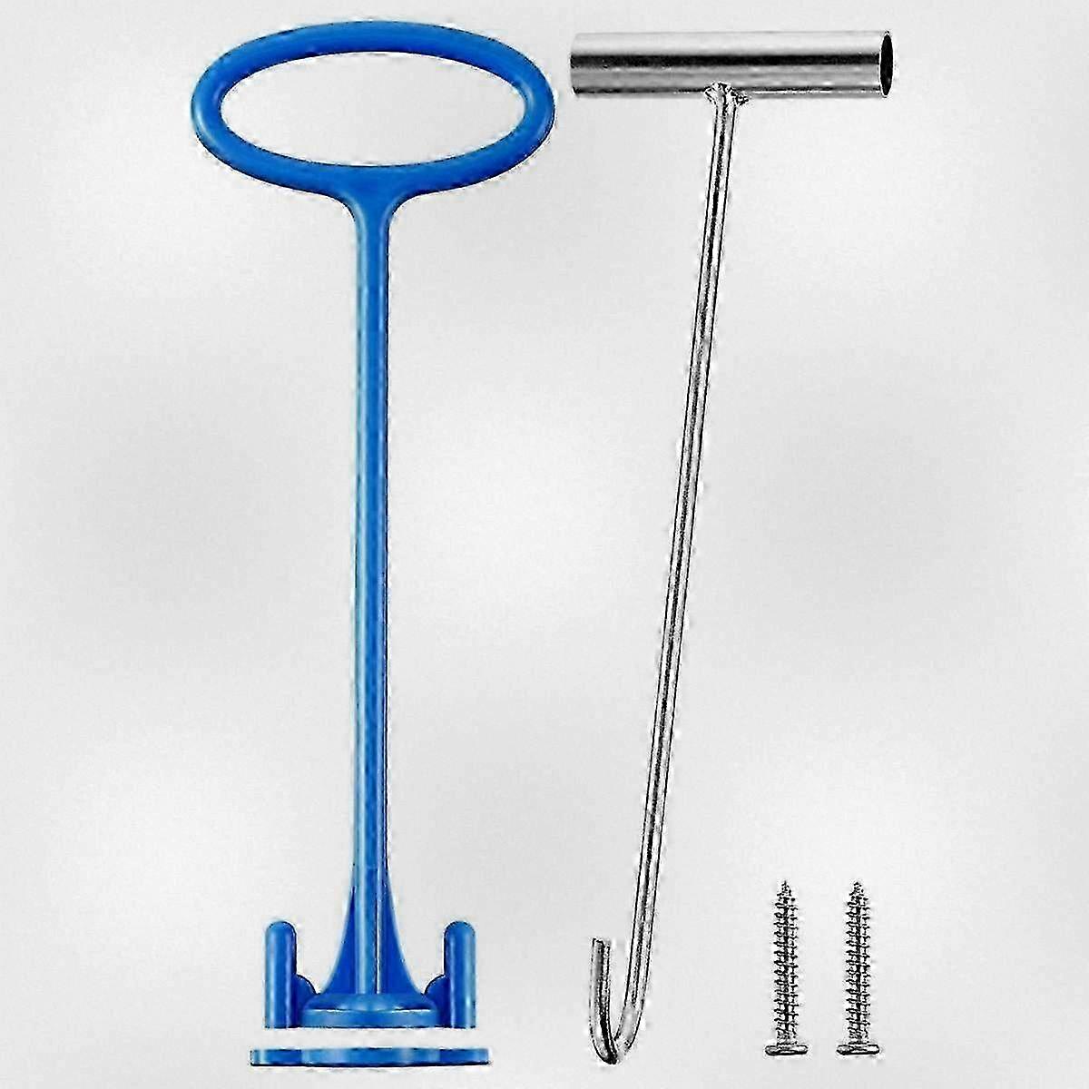 2025 Universal Pool Skimmer Basket with Handle, Replacement Skimmer Hook for All Pool Types, Durable Basket Accessory