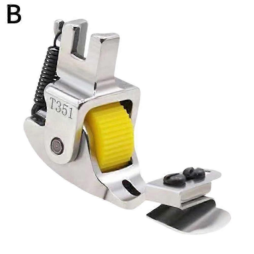 26-27 Versatile Adjustable Rolled Hemmer Presser Foot, Lower folding roller