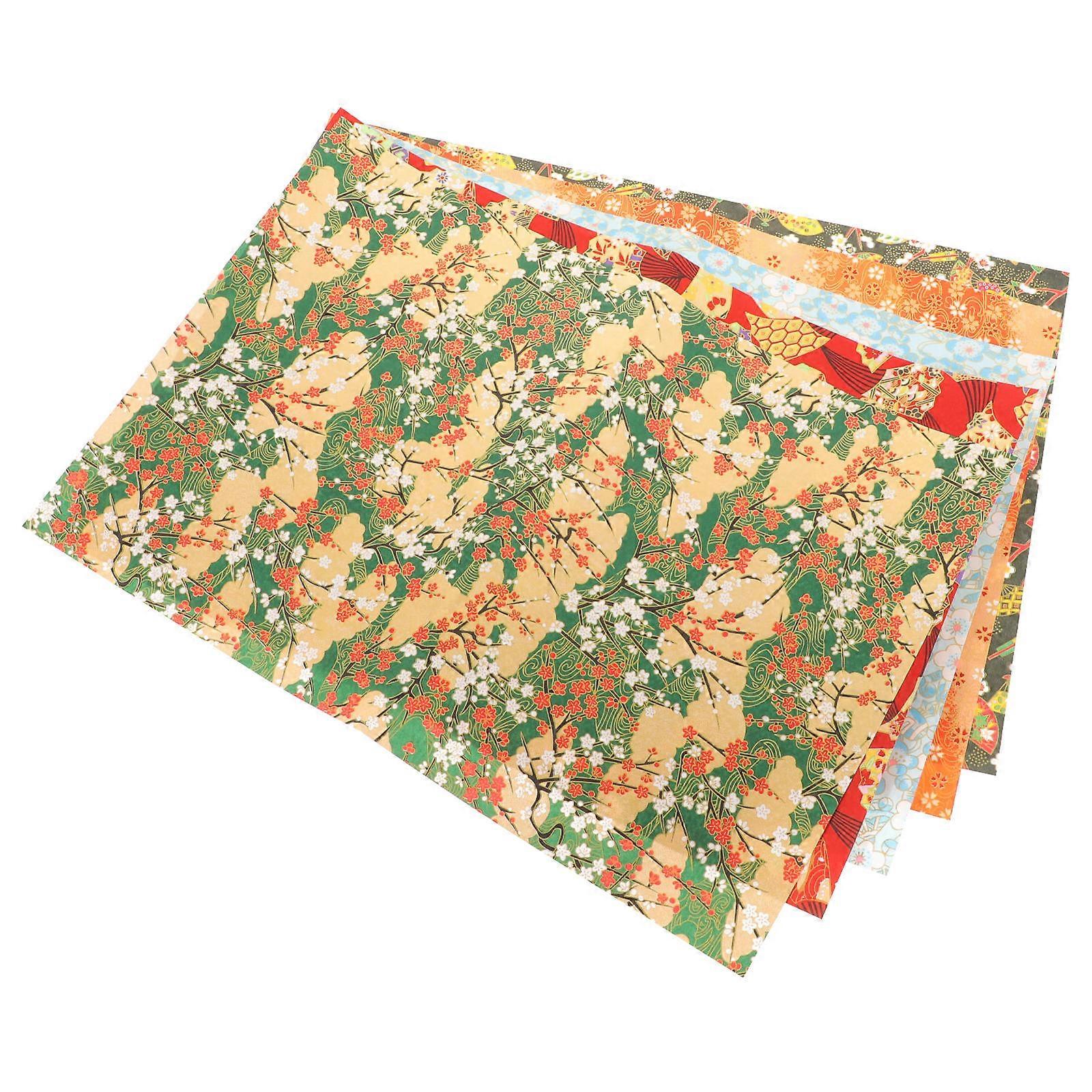 Wrapping Paper Sheets for DIY Craft 5 Sheets Paper