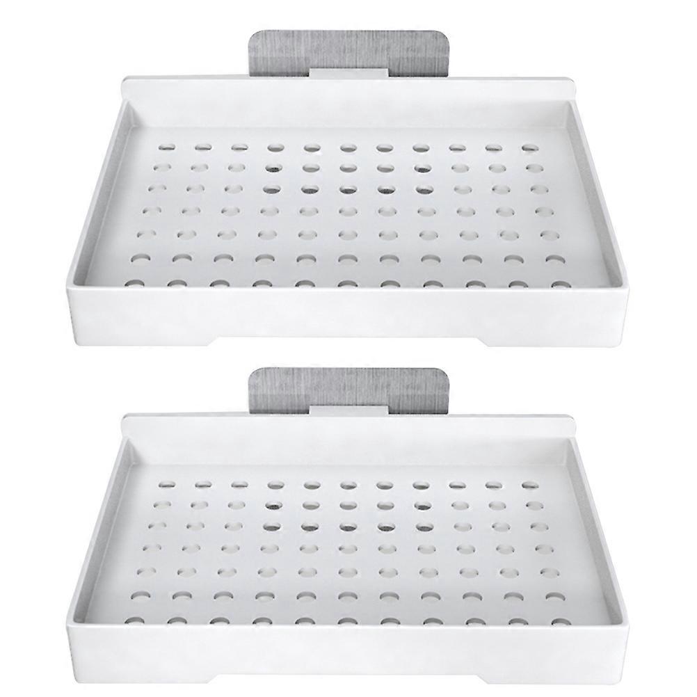 Wall-Mounted Soap Holder for Bathroom Use with 2Pcs Creative Soap Dish Holder