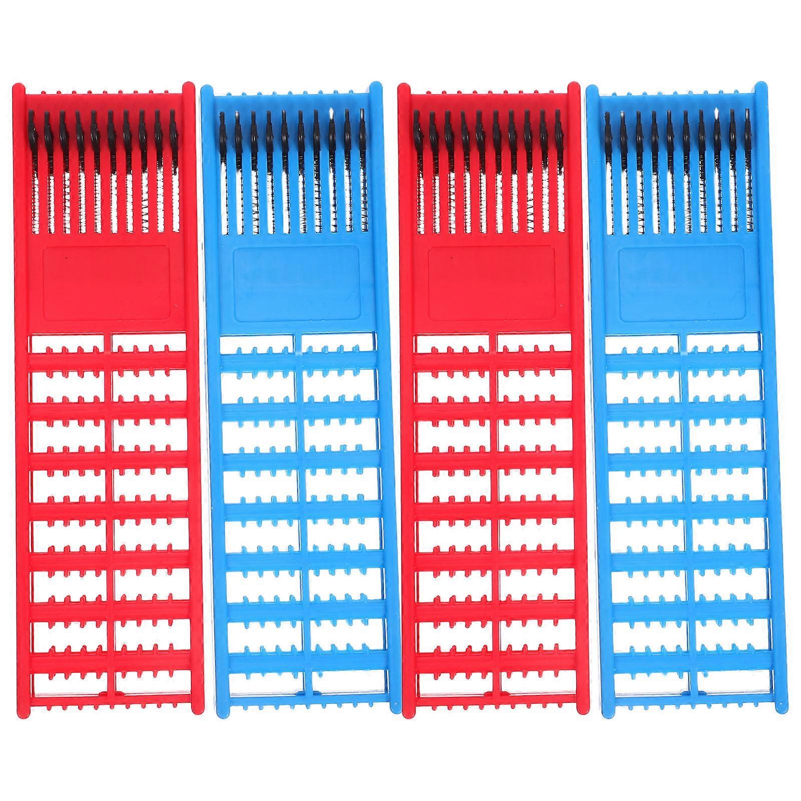 Fishing Hook Organizer 4Pcs ABS Plastic Storage Keeper for Tackle Storage