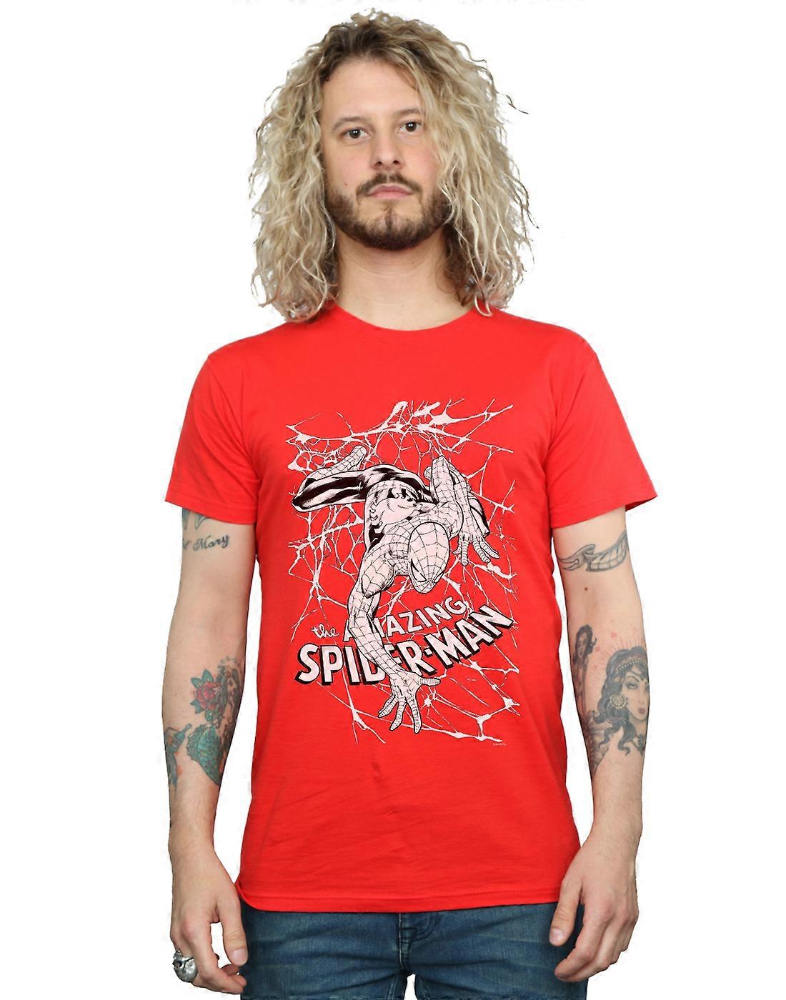 Marvel Men's Spider-Man Web Crawler T-Shirt
