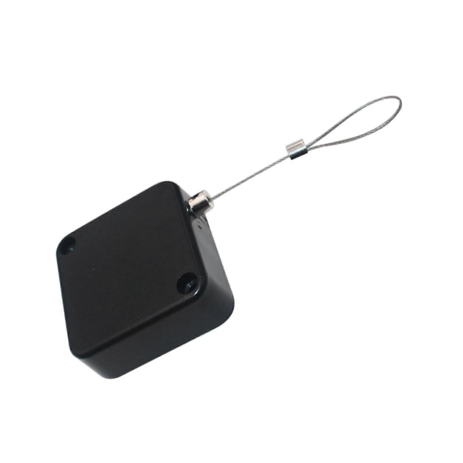 Pack of 1/2/4 Retractable Security Cable Lock with Adjustable Steel Tether MultiColor for Electronics