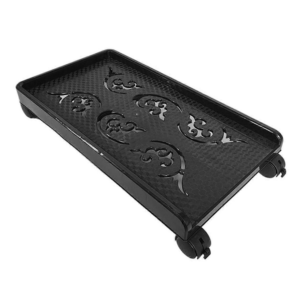 Adjustable PC Tower Stand with Wheels, Improved Airflow and SpaceSaving Under Desk Design