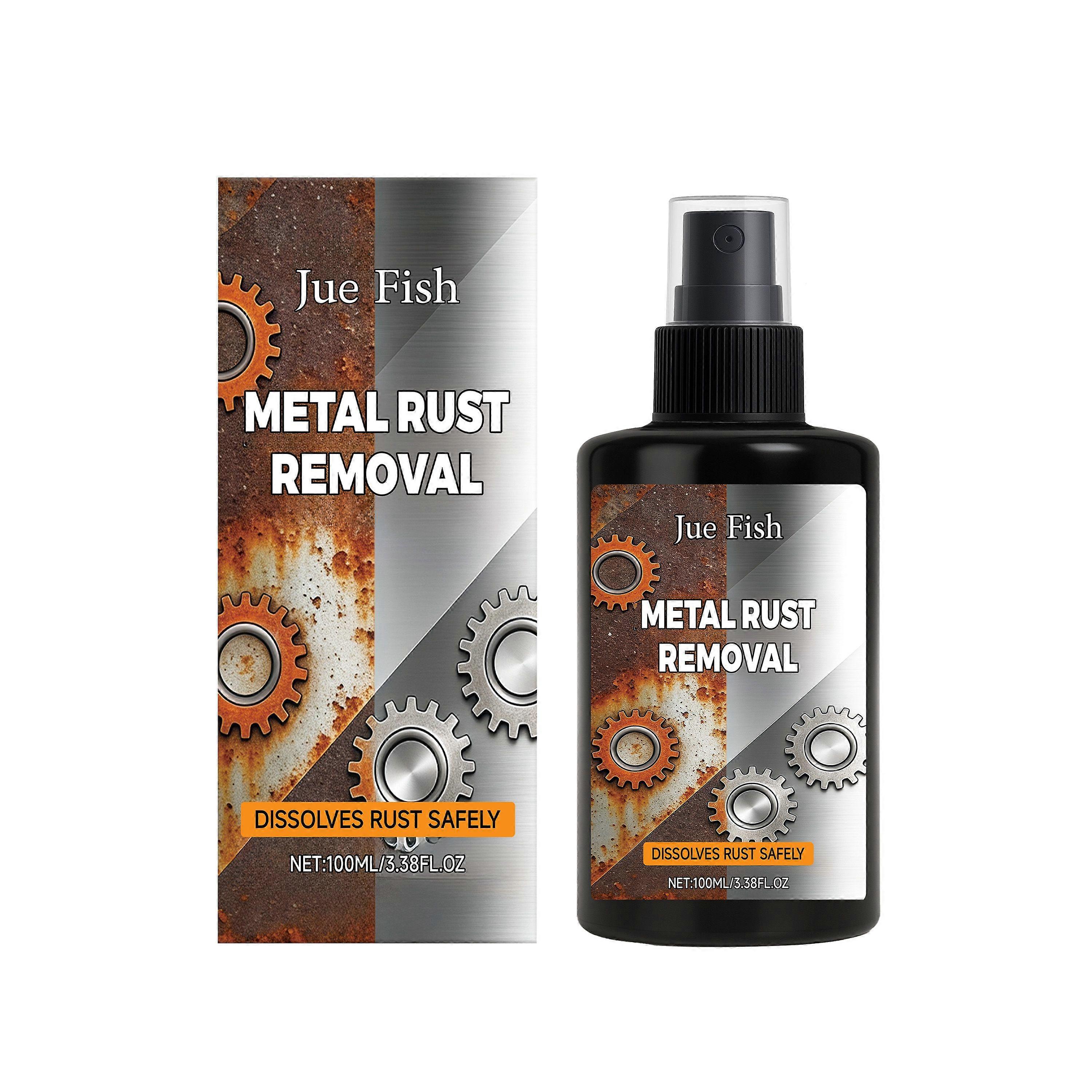 Effective Rust Remover for Metal, Restores Shine, Multi-Purpose Rust & Oxidation Cleaner ,100ml