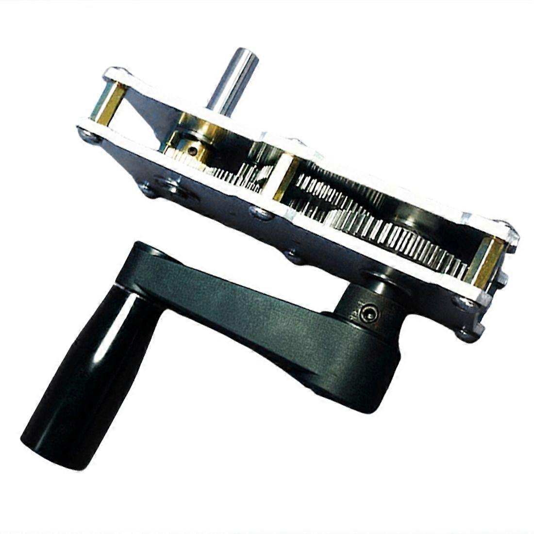 Metal Gear Reducer Speed-Up Box Accelerator Large Torque Accelerator Reducer,Gearbox with Crank,High Torque Accelerator