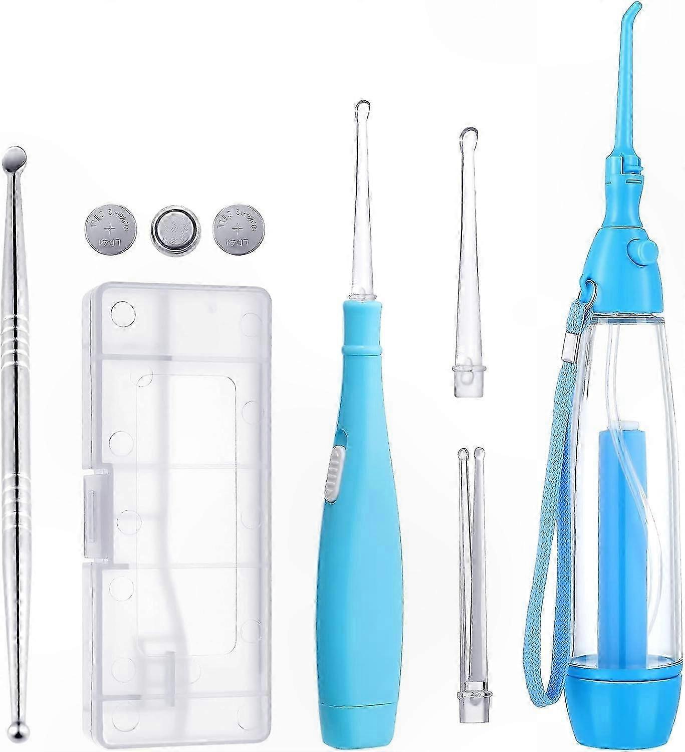 Oral Irrigator for Tonsil Stone Removal, Manual Pump with Low Pressure Function