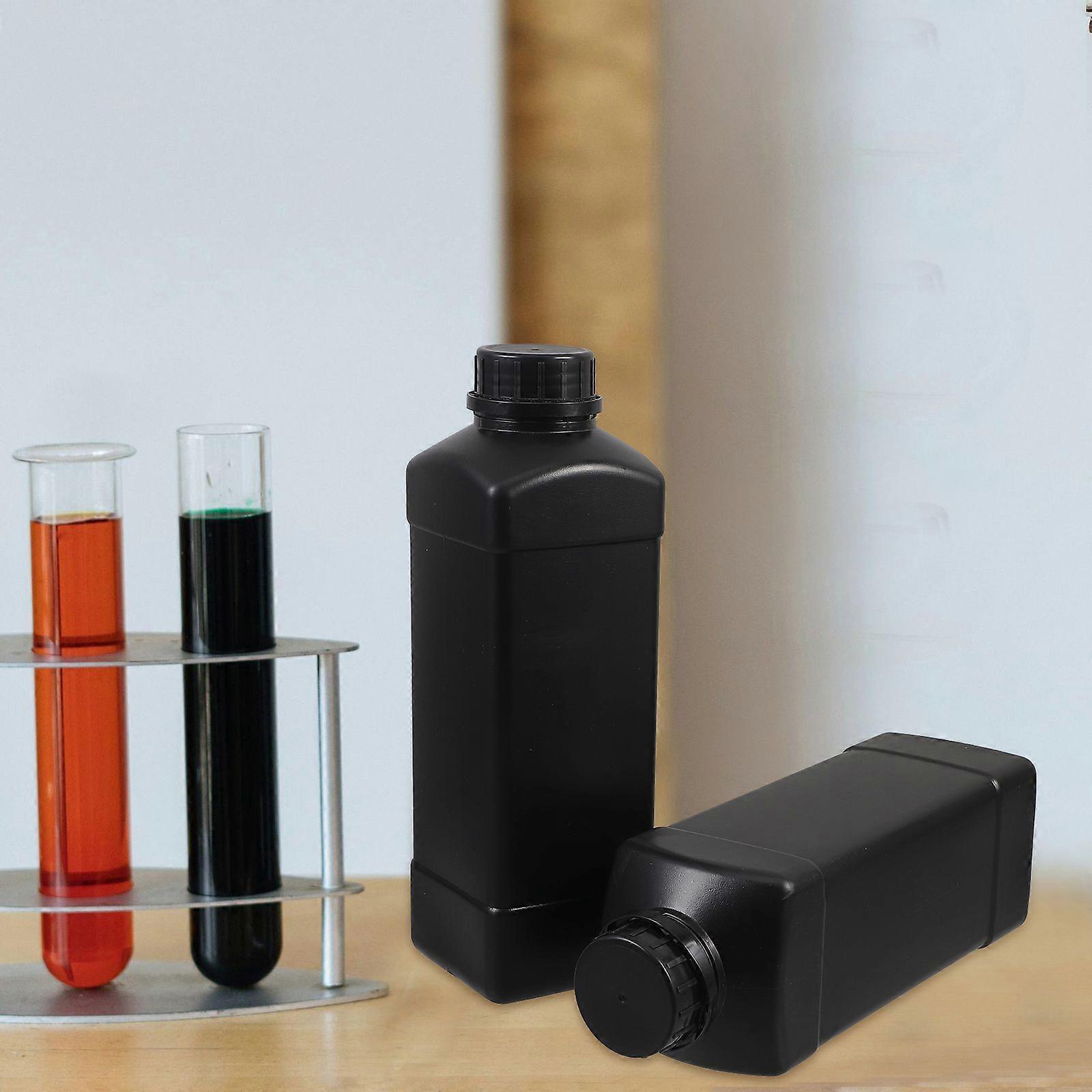 2pcs Liquid Bottles With Caps Empty Bottles Liquid Containers Liquid Bottles