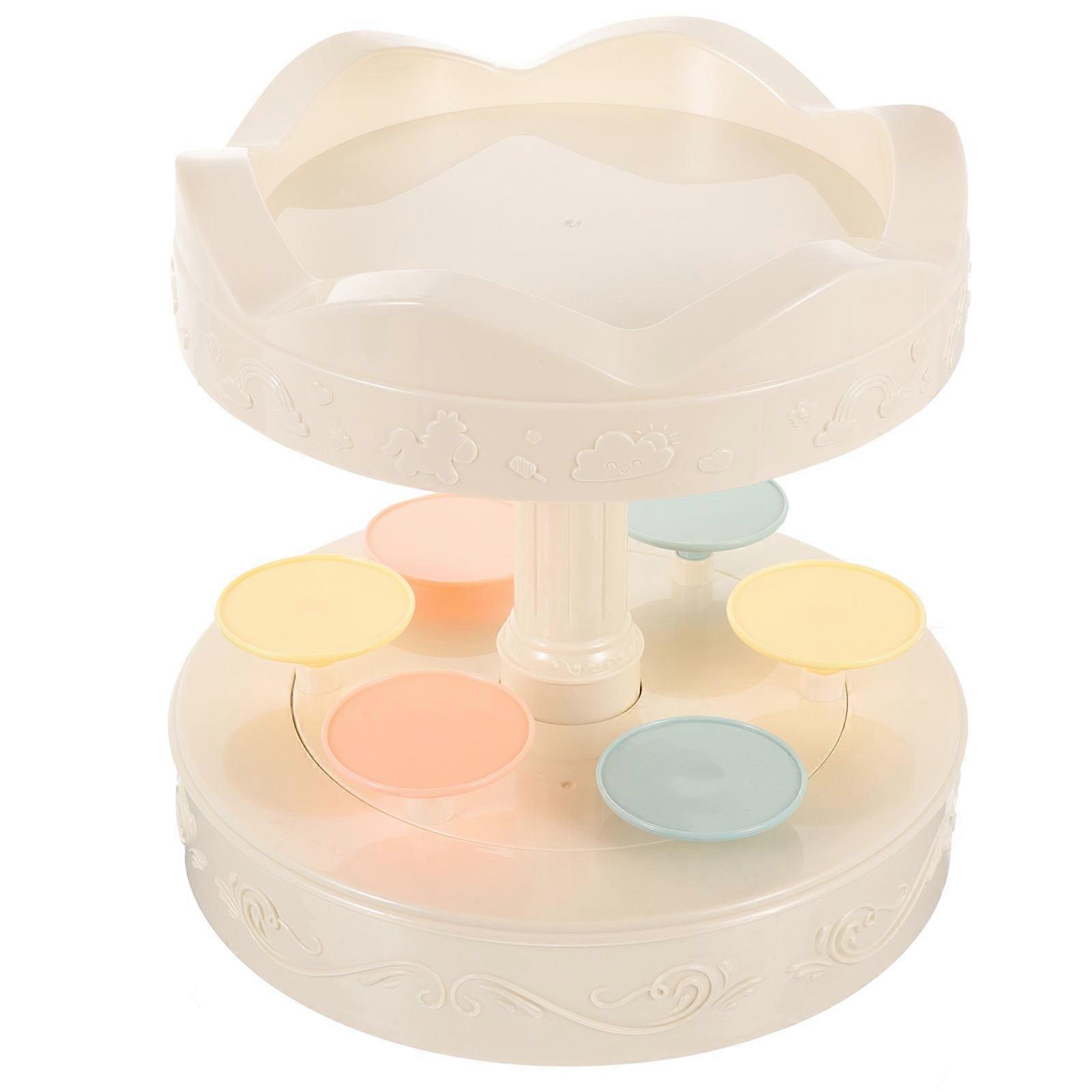 Rotating Sushi Display Holder Automatic Rotating Cupcake Stand