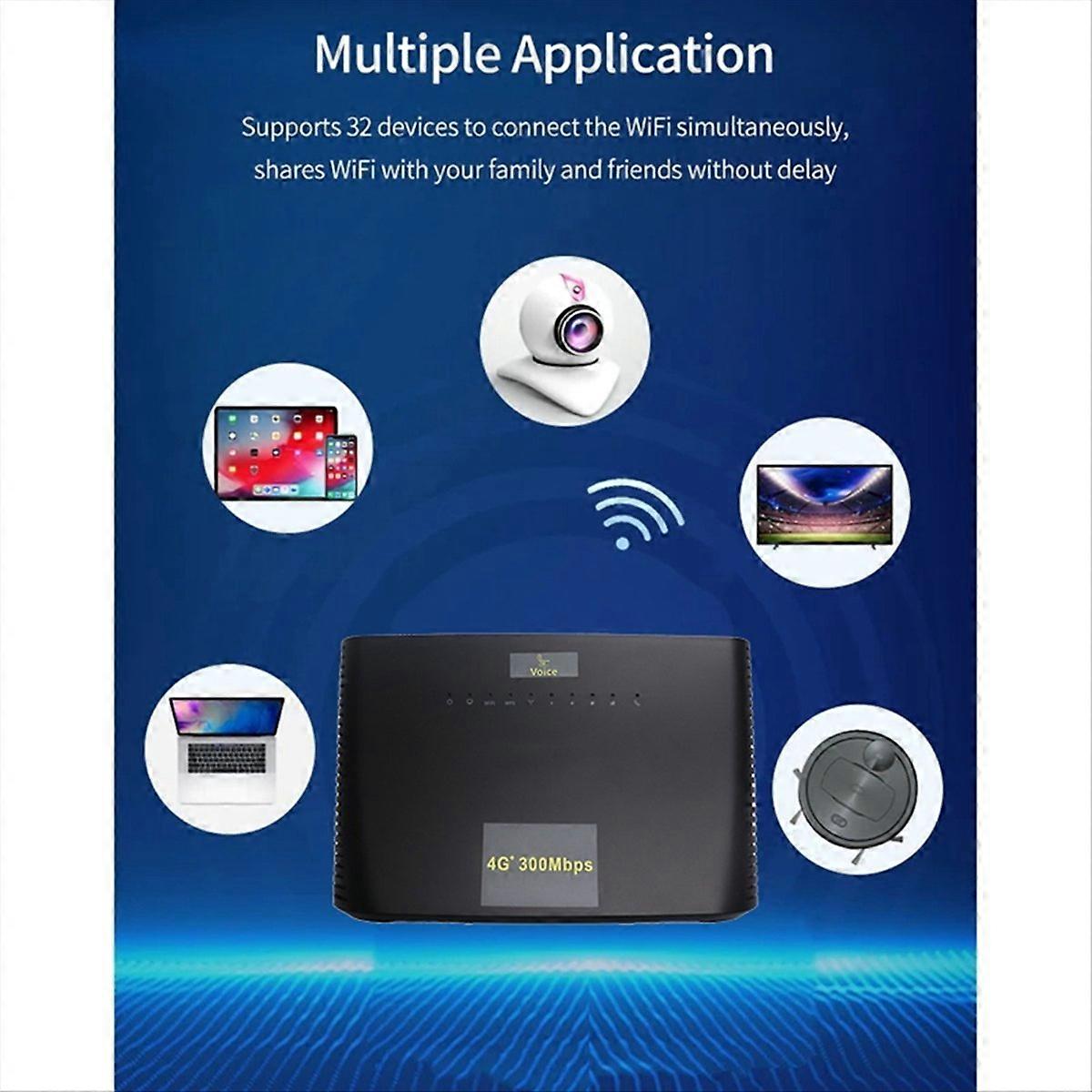 H305 4G LTE CAT4 Router Hotspot EU Plug