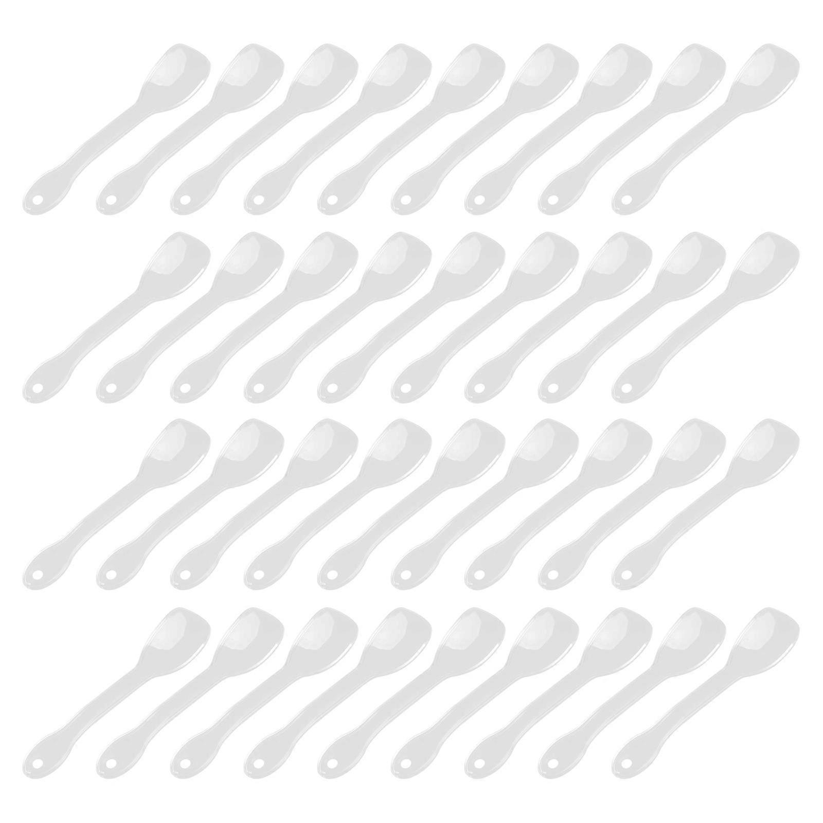 Transparent Ice Cream for Use 100Pcs Ps Material