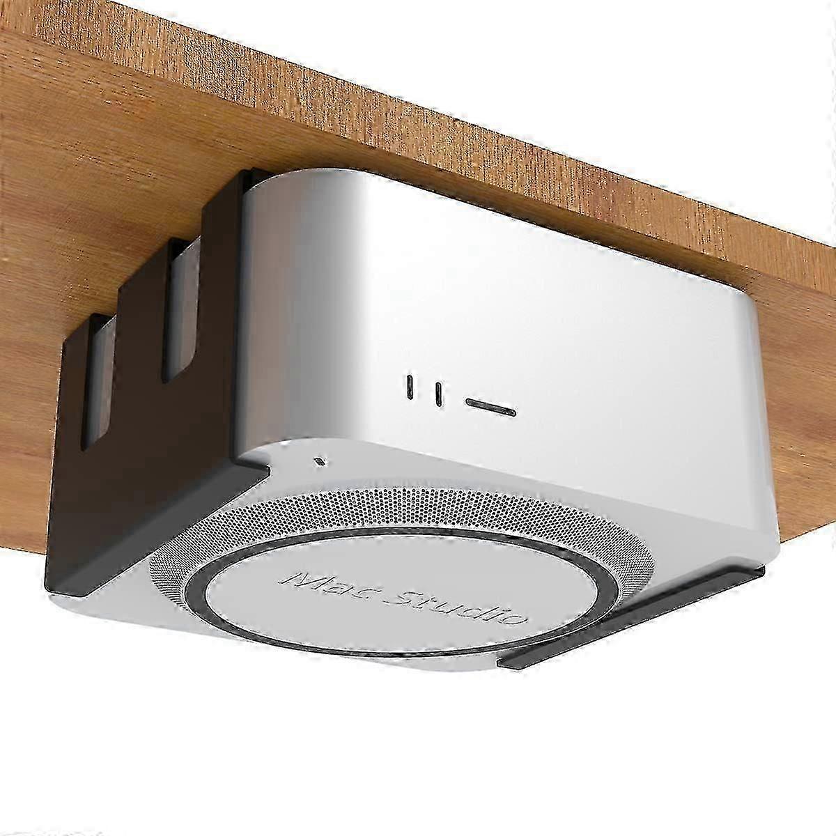 Under-Desk Mac Studio Rack, Wall-Mounted Cooling Bracket
