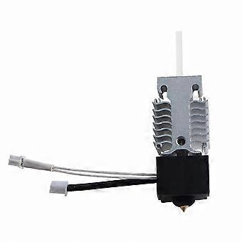 Hittebestendige hot-end kit (260 °C) voor 3D-printers, inclusief 0,4 mm nozzle-vervangingsonderdeel.