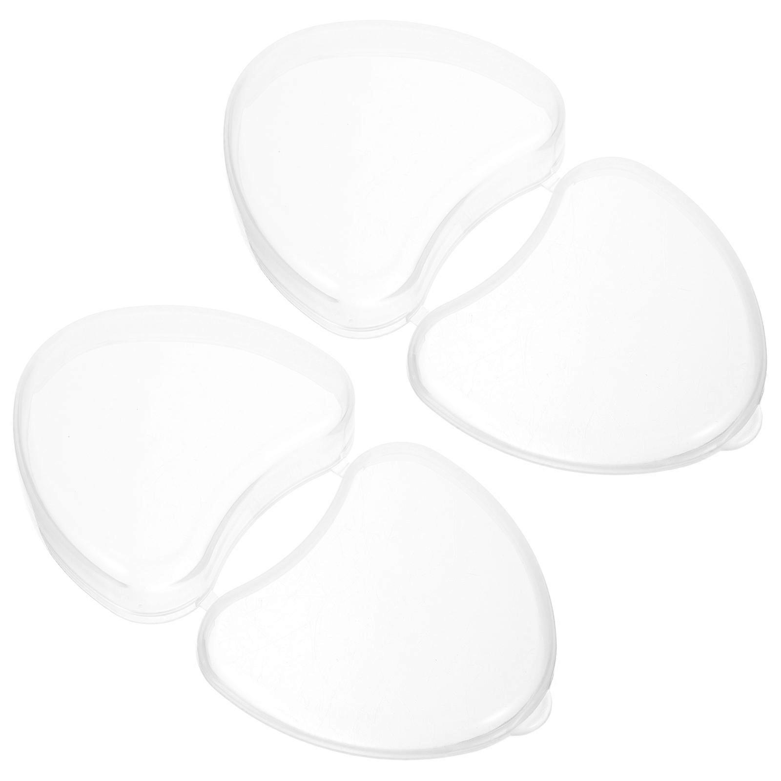 6Pcs Transparent Denture Case for Storage Portable Plastic Denture Holder