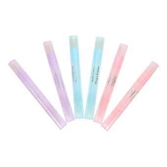 Nail Art Correction Pen Manicure Tool for Nail Polish Cleaning 6Pcs
