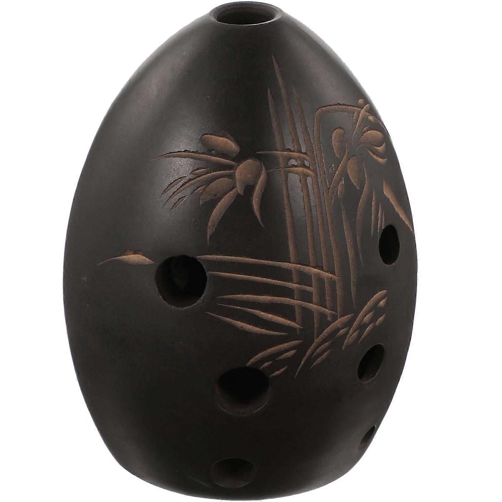 Practice Ocarina 8-Hole Ceramic Instrument for Beginner