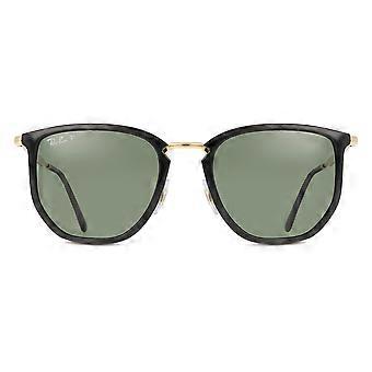Okulary przeciwsłoneczne Ray-Ban RB4451 Polarized 630658 Full Rim Black Unisex Geometryczne UV3 Polarized Original