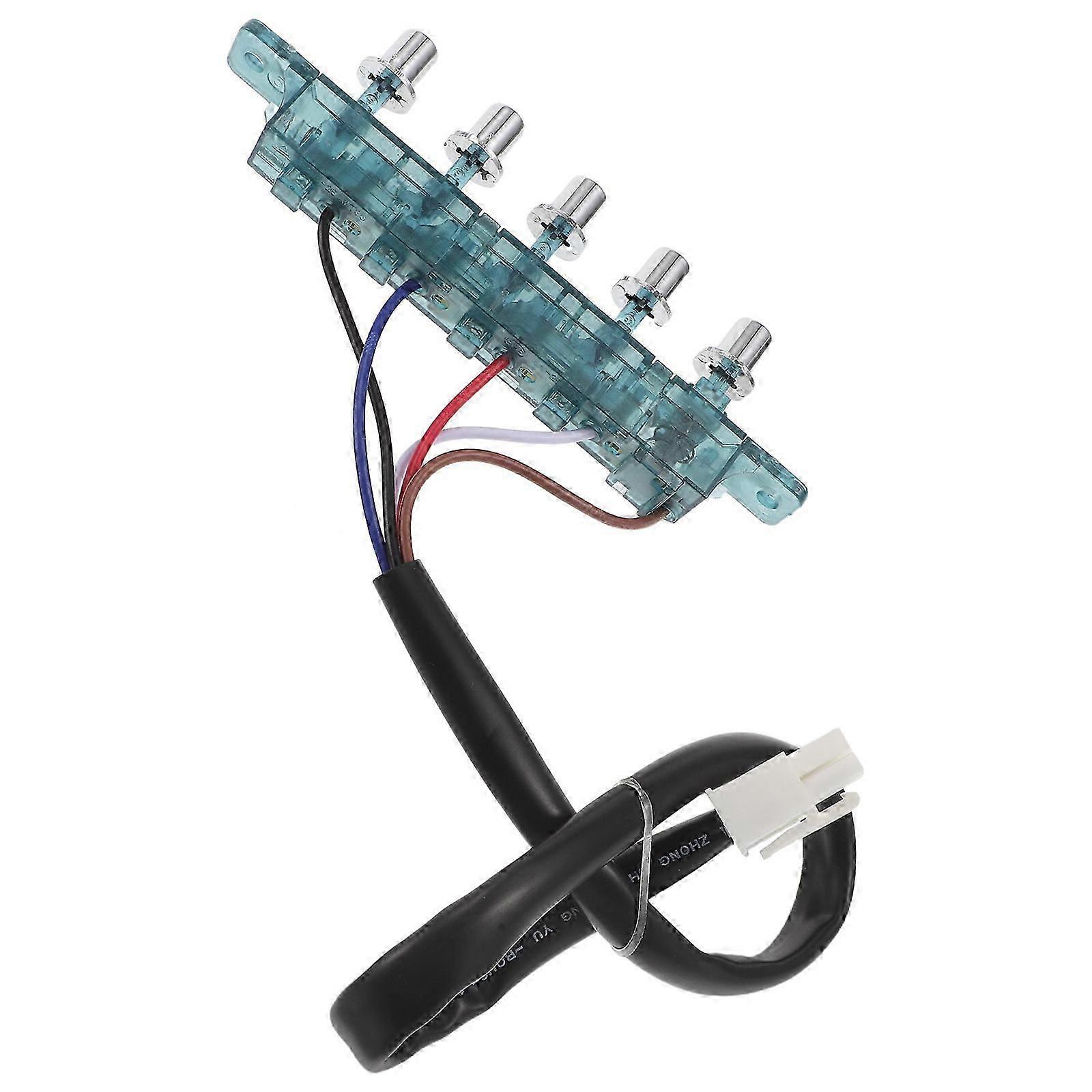 Hood Switch for Hood Switch Efficient Control Five Button Design .00X13.00X1.50CM 1Pack