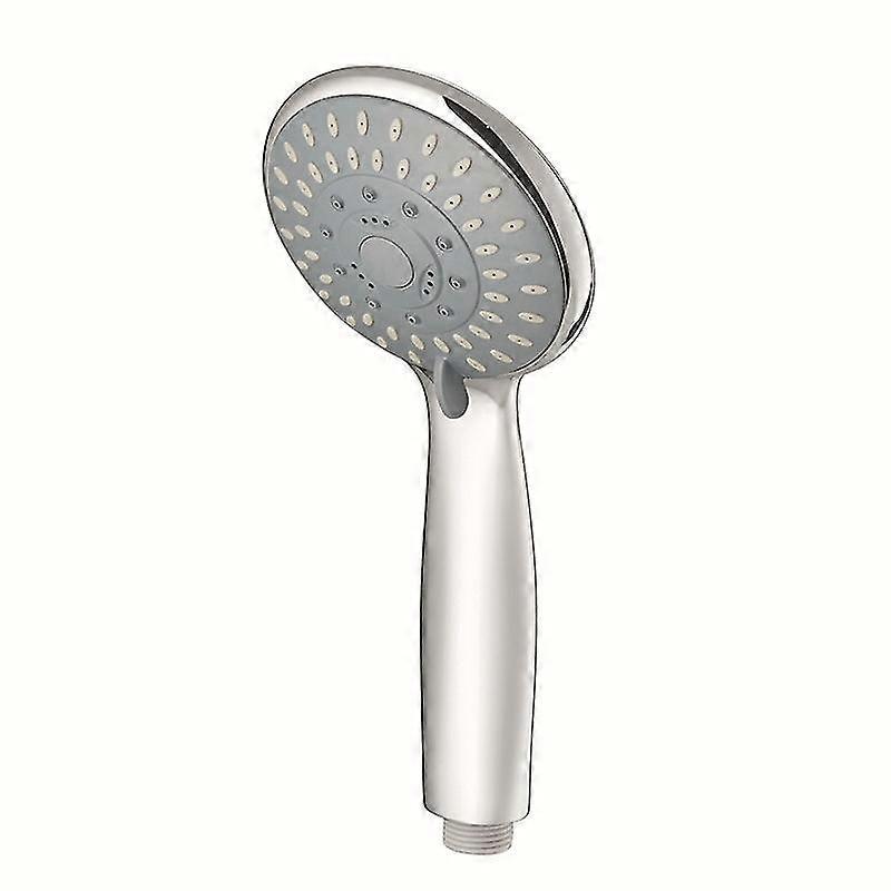 Shower Head Universal Bath Shower Handheld Handset Chrome (1pc, silver)