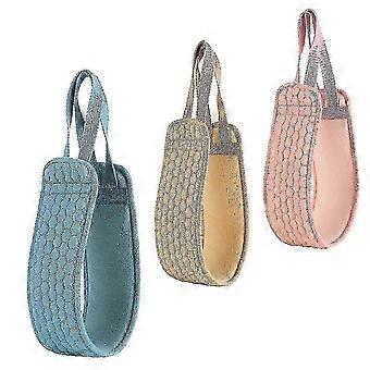 Body Scrubber Towel, Two-Piece Set, Double-Sided Design for Powerful Dust Removal, Comes with a Back Scrubber Rod