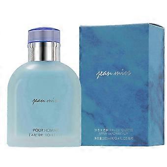 Lyseblå parfyme for menn, frisk og maskulin eau de toilette, langvarig cologne for daglig bruk, kontor og reisebruk, forfriskende duft