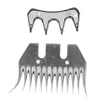 Sheep Shears Blade Curved 13 Teeth Wool Clipper Comb Cutter Trimmer Accessory Set Kit