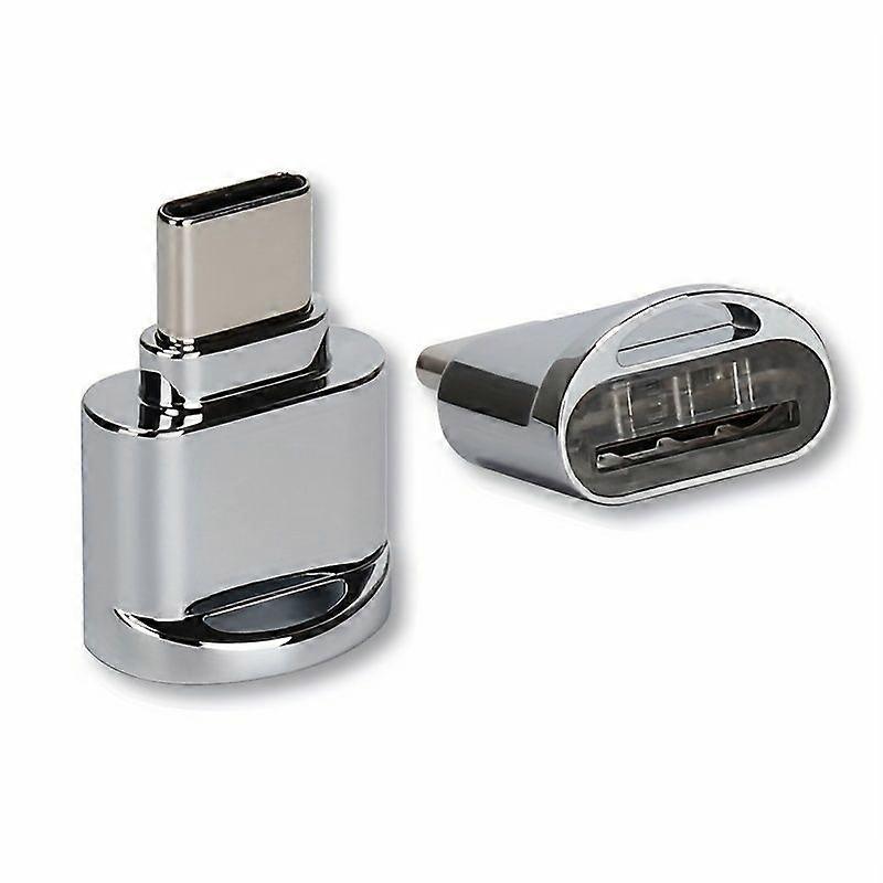 Scorltec Usb-C Card Reader - High-Speed Data Transfer, No Battery Required