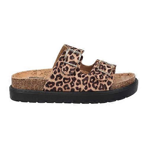 Biba Womens/Ladies Leopard Double Strap Sandals