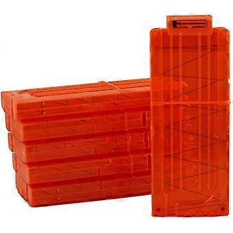 Soft Bullet Gun Clip Quick Reload Clip for Nerf Elite Series Toy Gun