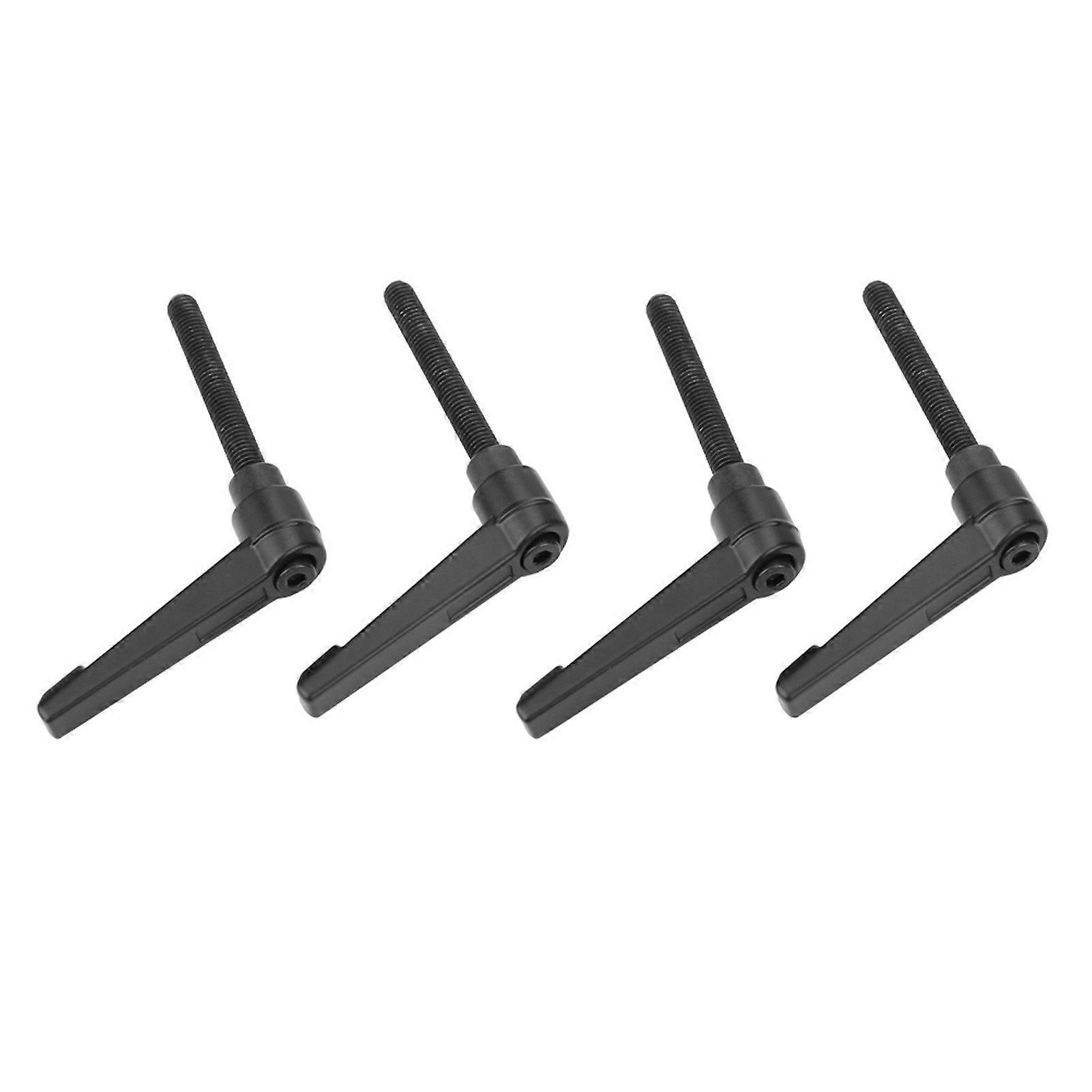 4PCS Metal Machine Knobs Adjustable Fixing Handle M8 Male Thread (60mm)_